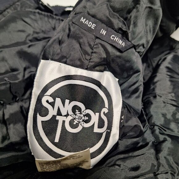 Sno Tools Snow Pants Bibs Ladies Womens 14 Black Boarding Ski Sledding Winter - Picture 5 of 12